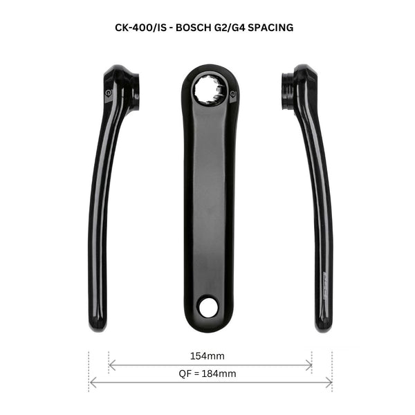 Fsa Isis Spline E Bike Cranks Ck 762/Is Bosch G4 / Yamaha Pwx