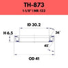 FSA Headset Bearing 1 1/8" (Each)