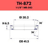 FSA Headset Bearing 1 1/8" (Each)