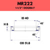 Fsa 1 1/2" Headset Bearing Mr222 Pinarello