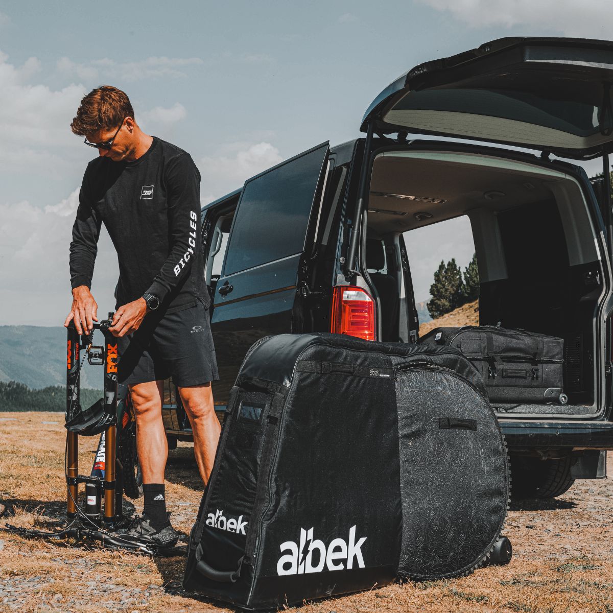 Albek Atlas Bike Travel Bag Covert Black