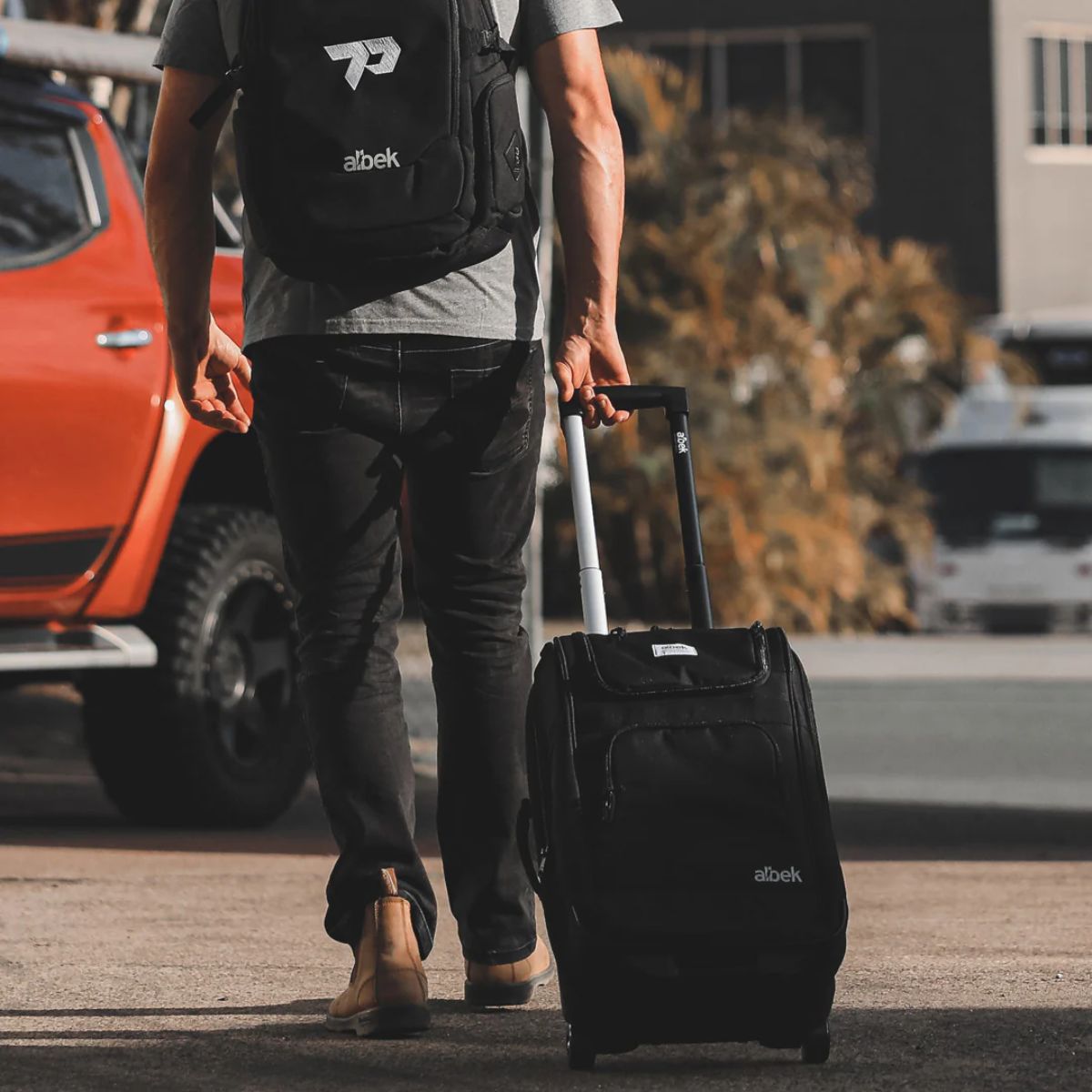 Albek Short Haul (Carry On) Bag Covert Black