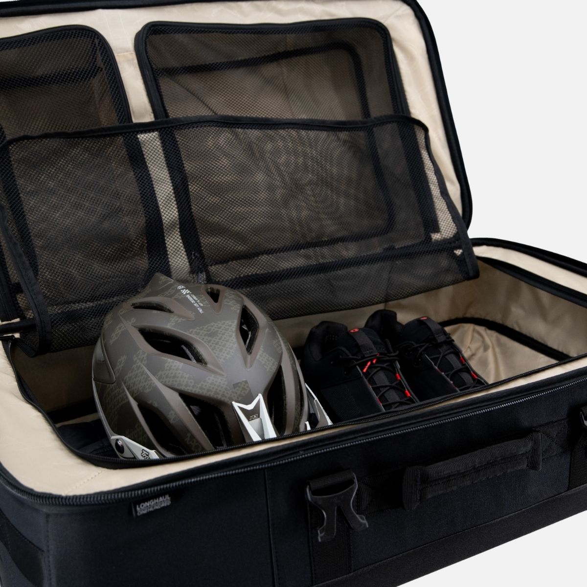 Albek Long Haul (Checked) Bag Covert Black