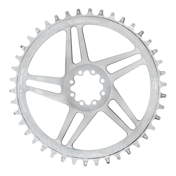 Wolf Tooth Sram 8 Bolt Dm Drop Stop Chainring