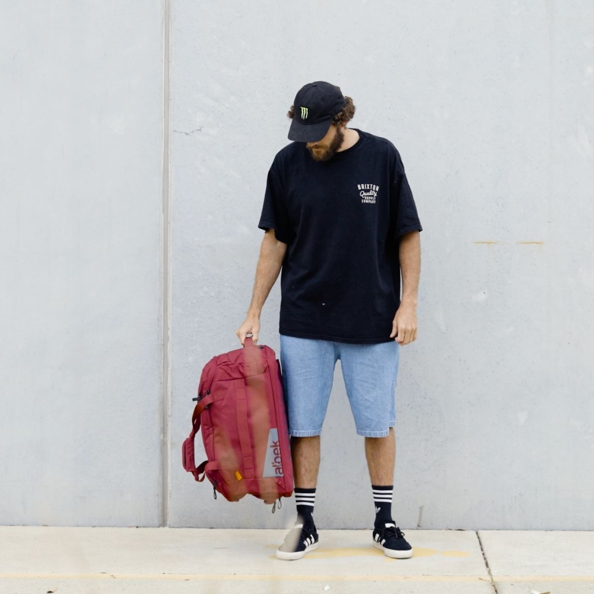 Albek Skytrail Duffel Bag Burgundy