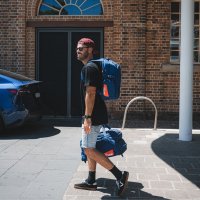 Albek Skytrail Duffel Bag Poseidon Blue
