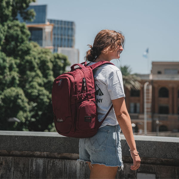 Albek Dudley Backpack Burgundy