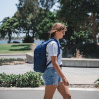 Albek Dudley Backpack Poseidon Blue