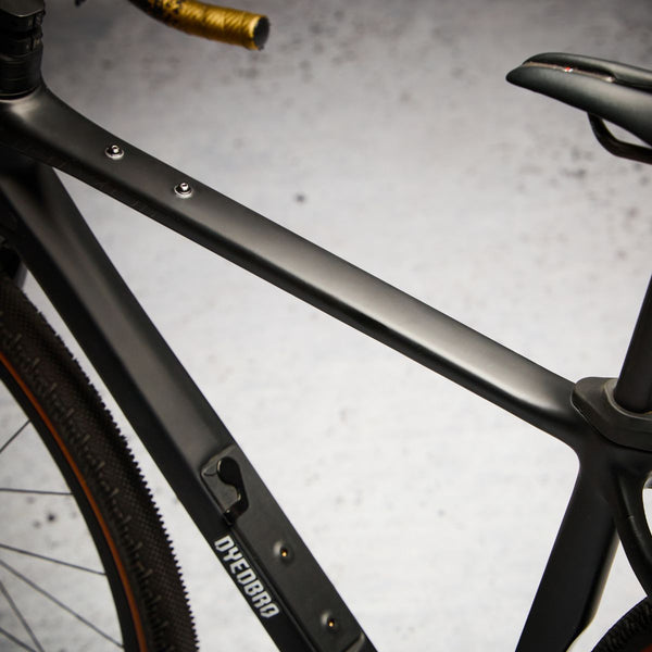 Dyedbro Evo Gravel Bike Frame Protection Clear Matte