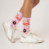 Sox Footwear Pink Sheep Crew Socks