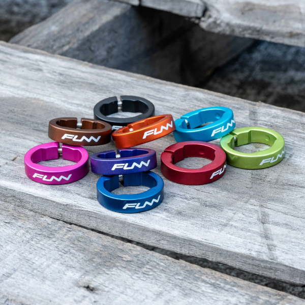 Funn Alloy Bike Grip Lock Rings for Hilt / Holeshot Grips