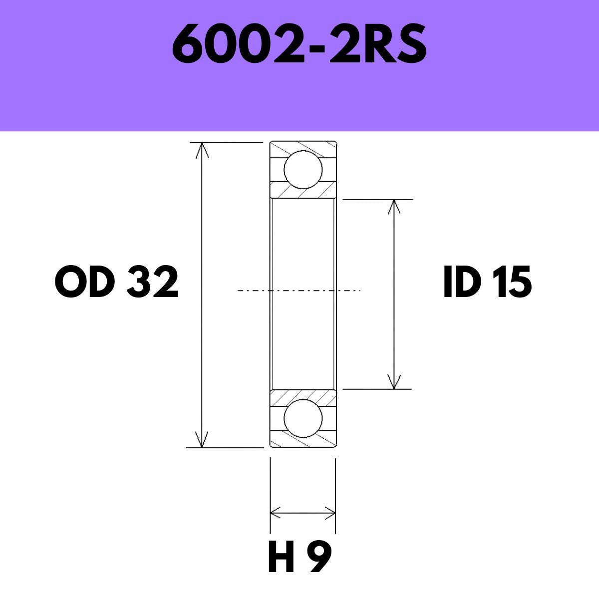 Stans NoTubes HUB BEARINGS - ALL MODELS