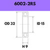 Stans NoTubes HUB BEARINGS - ALL MODELS