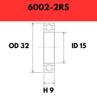Stans NoTubes HUB BEARINGS - ALL MODELS