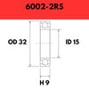 Stans NoTubes HUB BEARINGS - ALL MODELS