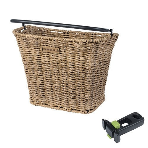 Basil - Bremen Rattan Look Basket With Ahead Stem Holder
