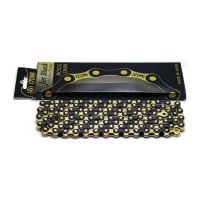Izumi Track Chain Jet Black/Gold 1/2x1/8