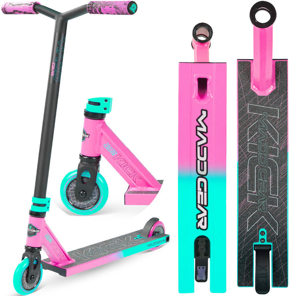 Madd Gear Kick Pro X Scooter Pink / Teal