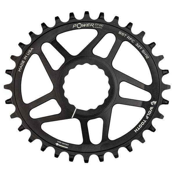 Wolf Tooth Race Face Cinch Elliptical Drop Stop Chainring Boost (3 Mm) Offset Shimano Hg12+