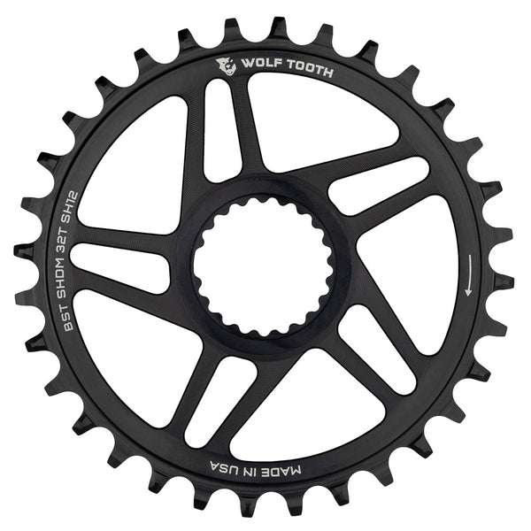 Wolf Tooth Shimano Dm Round Drop Stop B Chainring Boost