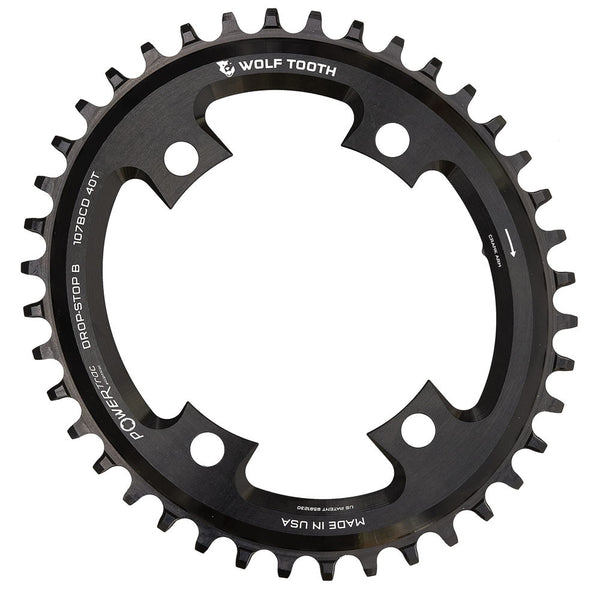 Wolf Tooth Sram 107 Bcd Oval Drop Stop B Chainring