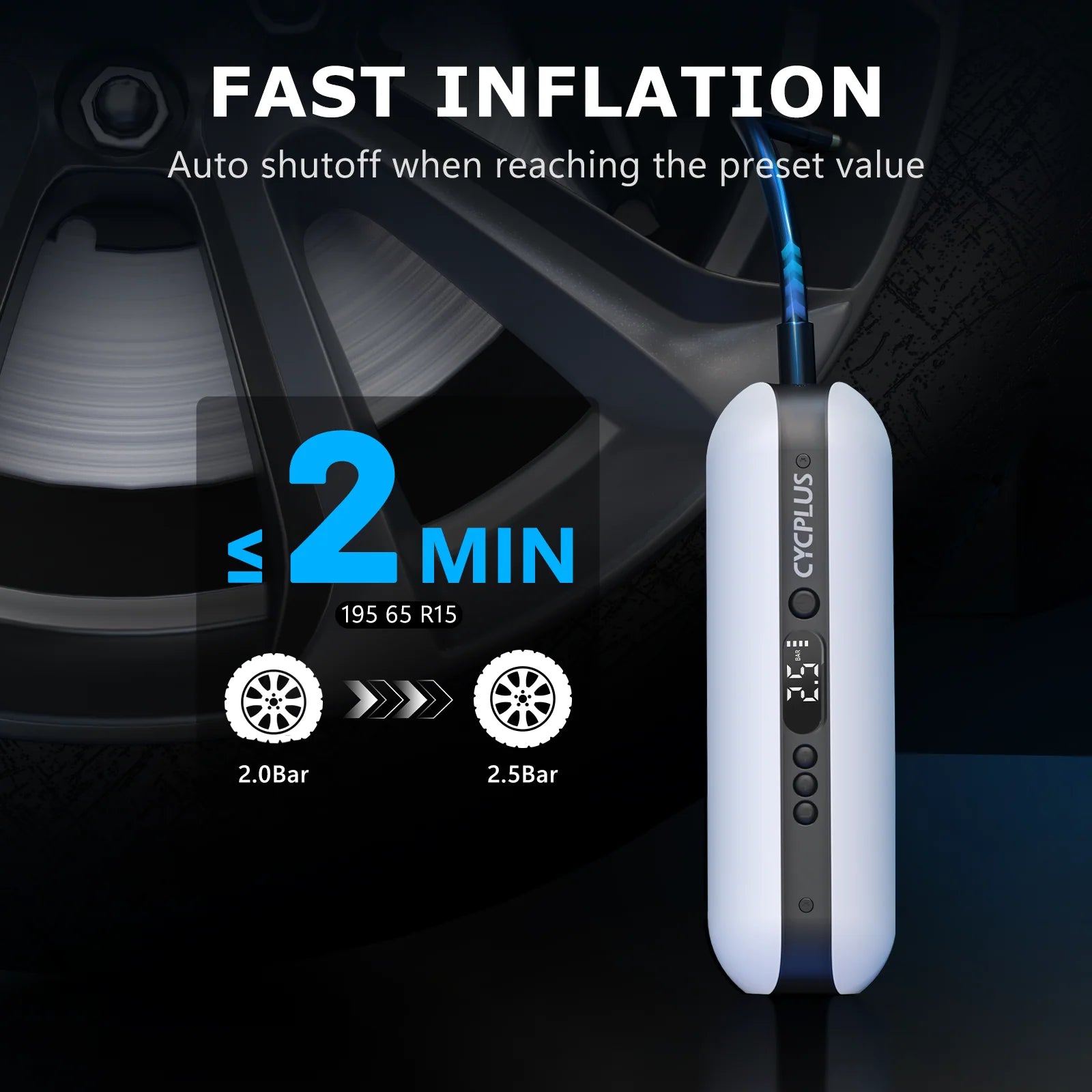 Cycplus A2 PRO E-Pump