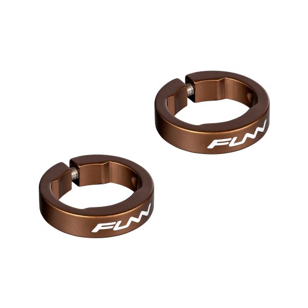 Funn Alloy Bike Grip Lock Rings for Hilt / Holeshot Grips