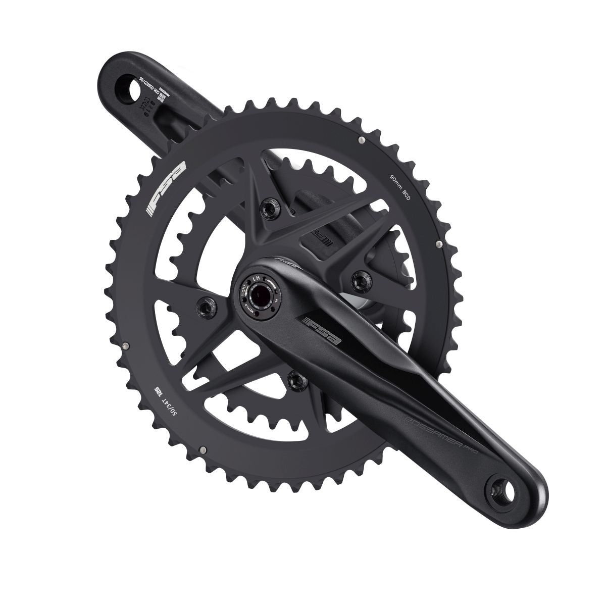 FSA Gossamer Pro 50/34 Crankset 24mm Spindle