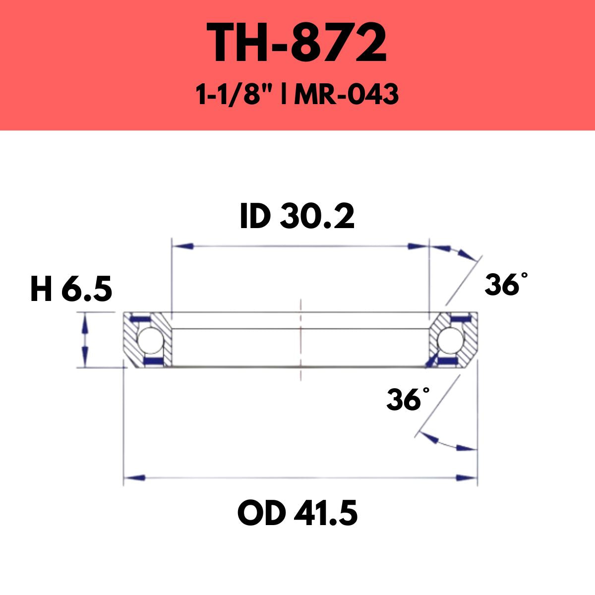 FSA Headset Bearing 1 1/8