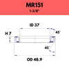 Fsa 1 3/8" Headset Bearing Mr151 Specialized