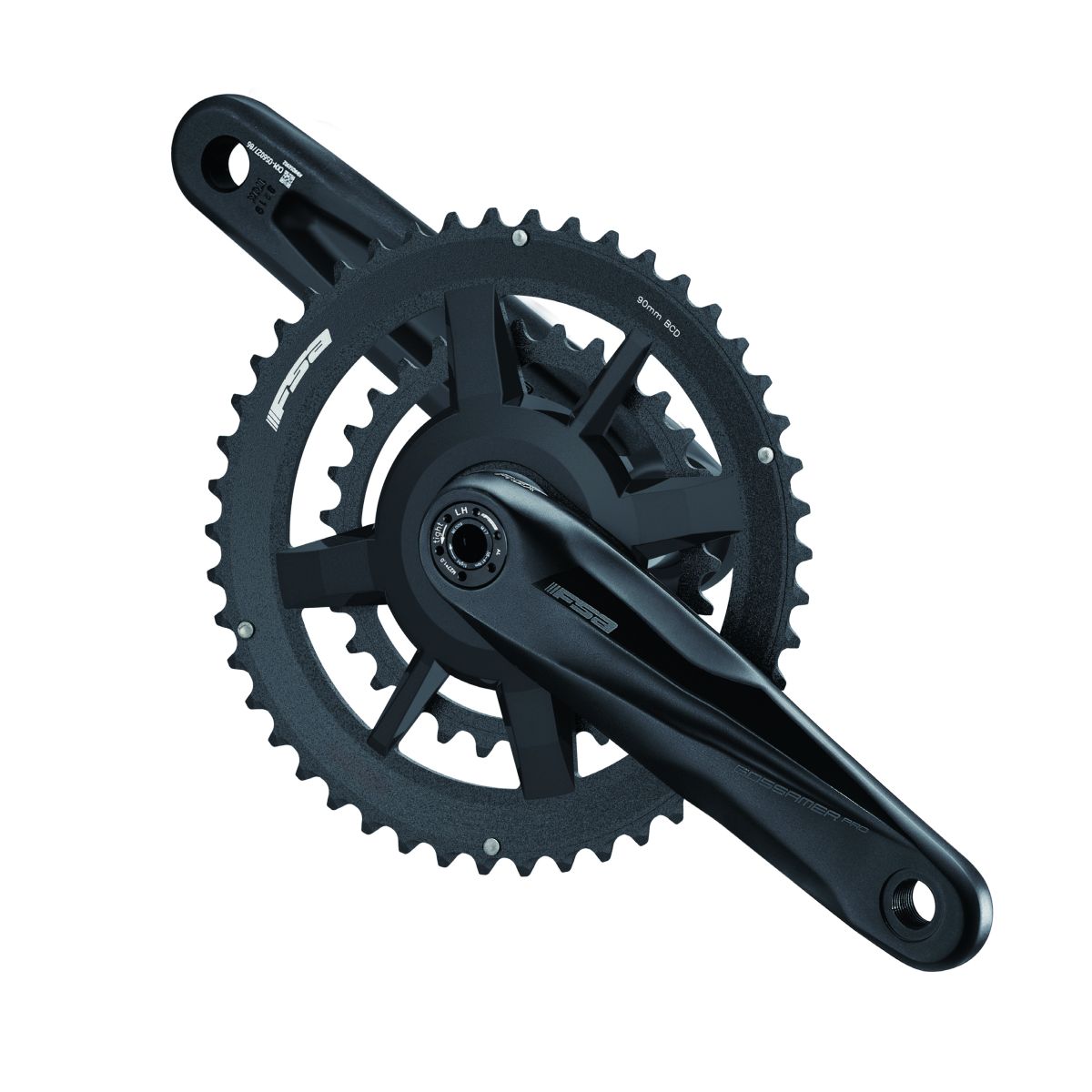 FSA Gossamer PRO AGX+ 46/30 Crankset 24mm Spindle