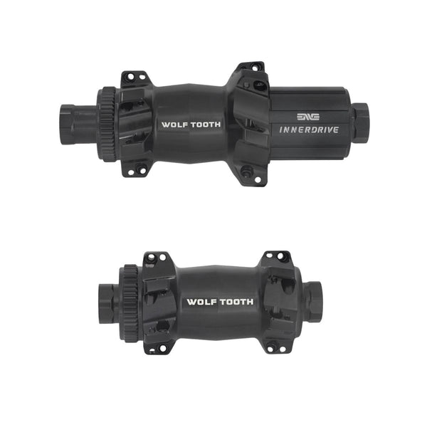 WOLF TOOTH - ROAD AND GRAVEL HUBS - STRAIGHT PULL - BLACK