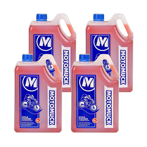 Motomuck CYCLEMUCK Bike Cleaner 5 Litre - 4 Pack