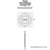 Quad Lock MAG - Universal Adaptor