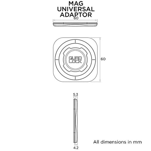 Quad Lock MAG - Universal Adaptor
