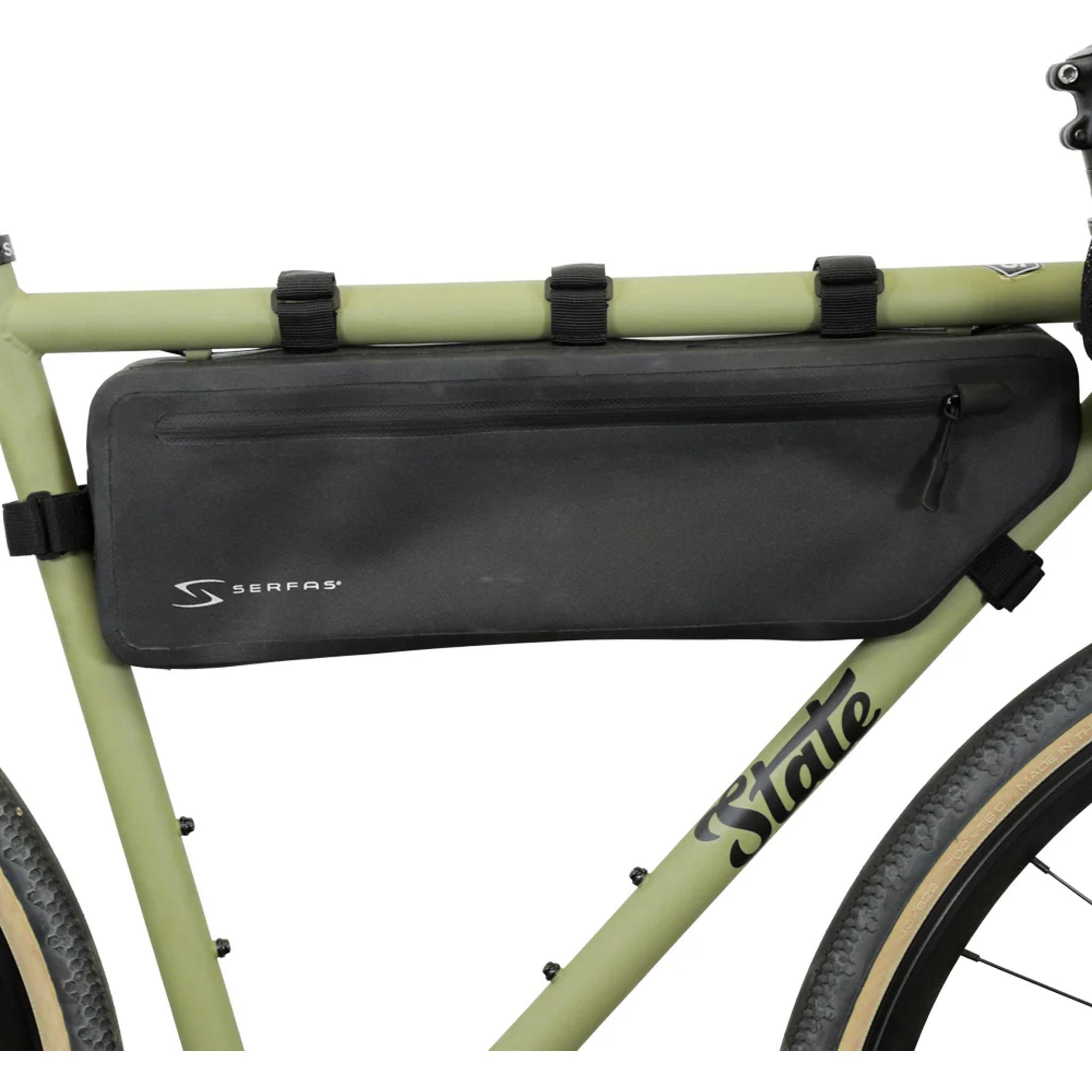 Serfas Waterproof Half-Frame Bag - Black