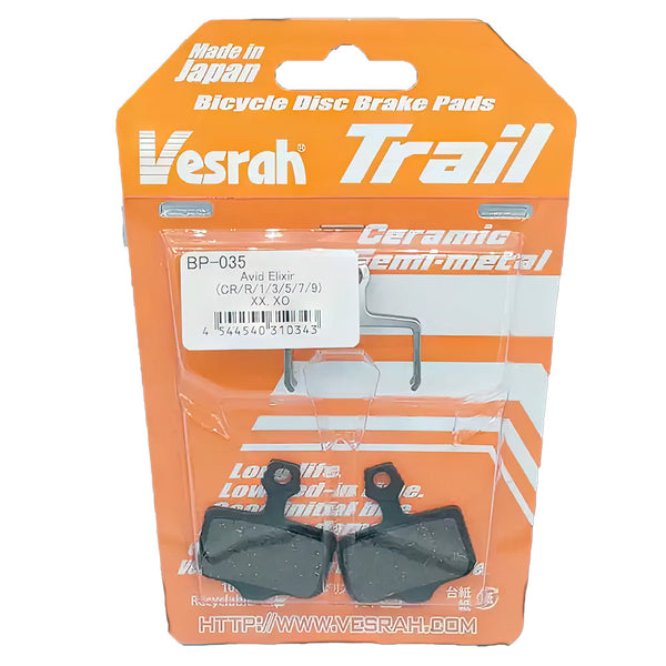 VESRAH Brake Pads - Trail BP-035.
