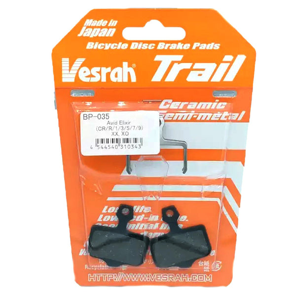VESRAH Brake Pads - Trail BP-035.