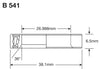 Enduro Headset Bearing 1 1/16" x 1.5" x 9/32"