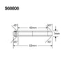Enduro Headset Bearing 40 x 53 x 7 45x45°