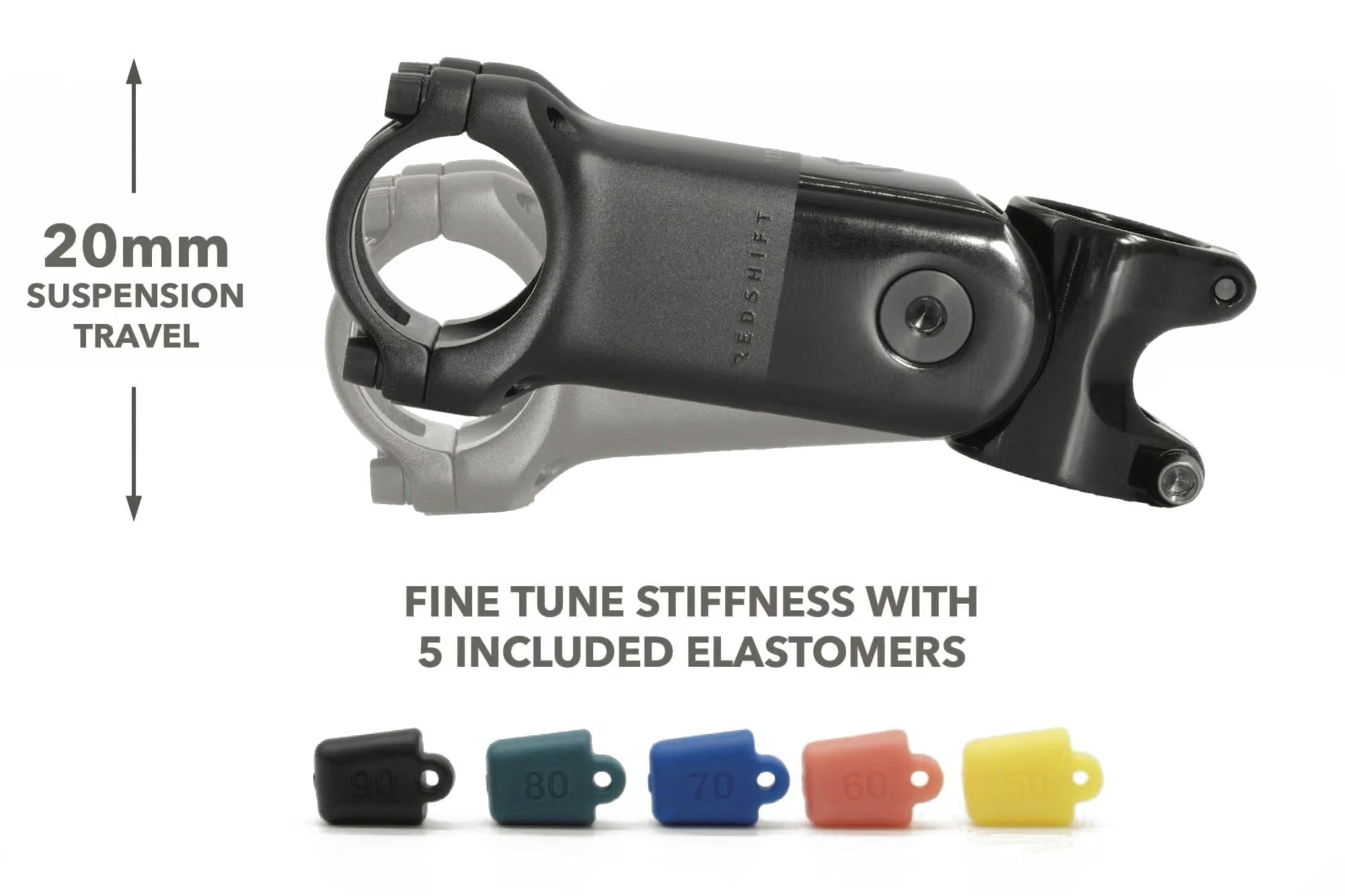 Redshift Shockstop Pro Suspension Stem 1 1/8