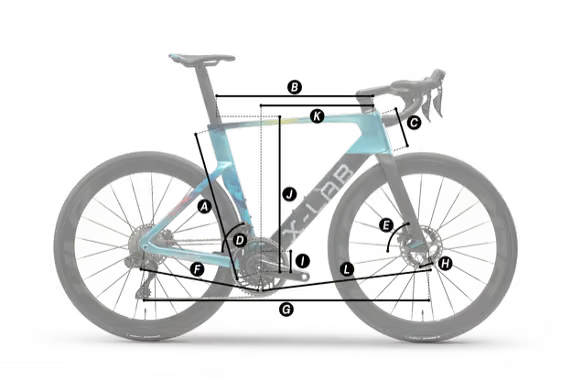 X-LAB AD9 Dura Ace Di2 2050 Gold/Black