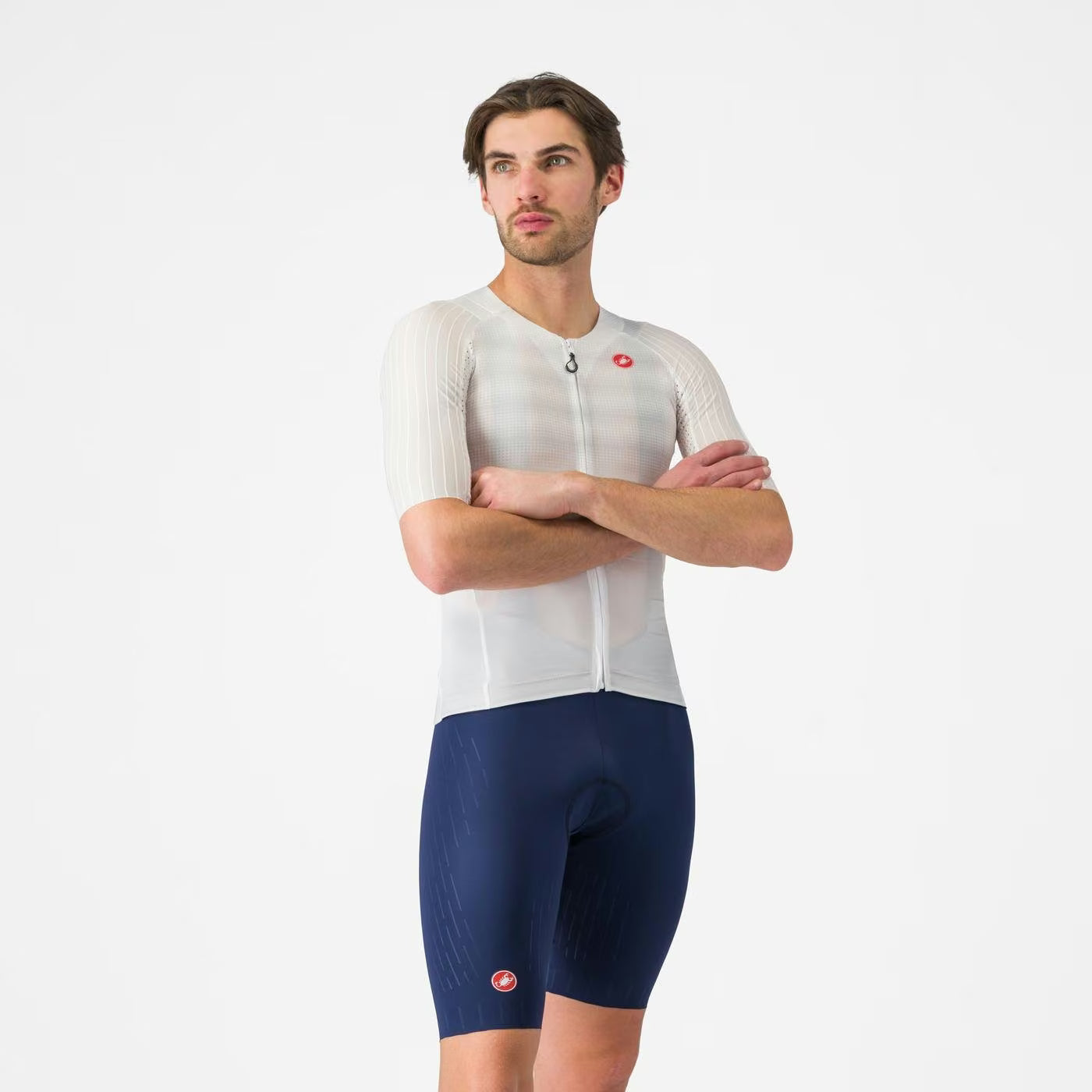 Castelli Free Aero Race S Bibshort Men's Belgian Blue