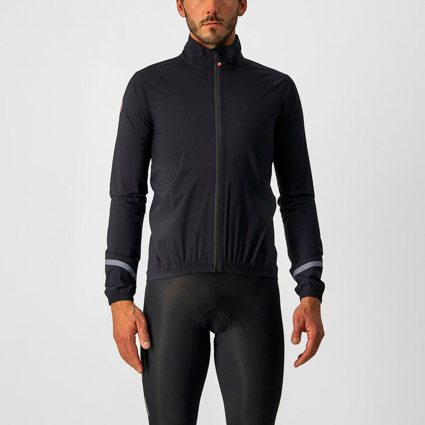 Castelli Emergency 2 Rain Jacket Men's Light Black