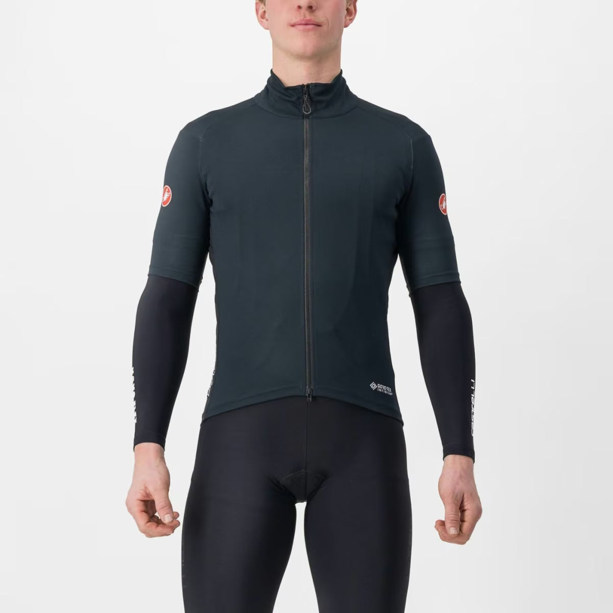 Castelli Perfetto RoS 2 Wind Jersey Men's Light Black