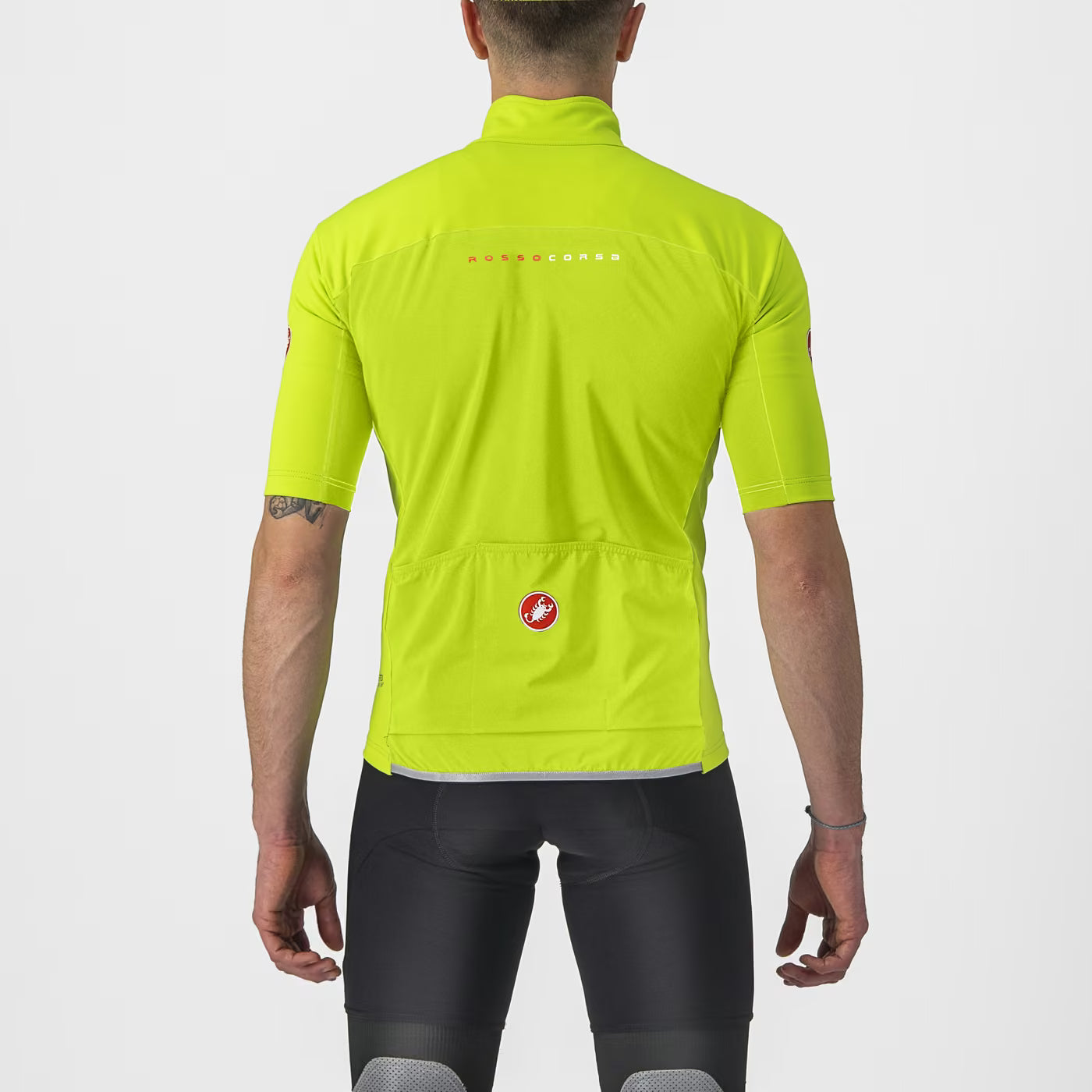 Castelli Perfetto RoS 2 Wind Jersey Men's Electric Lime