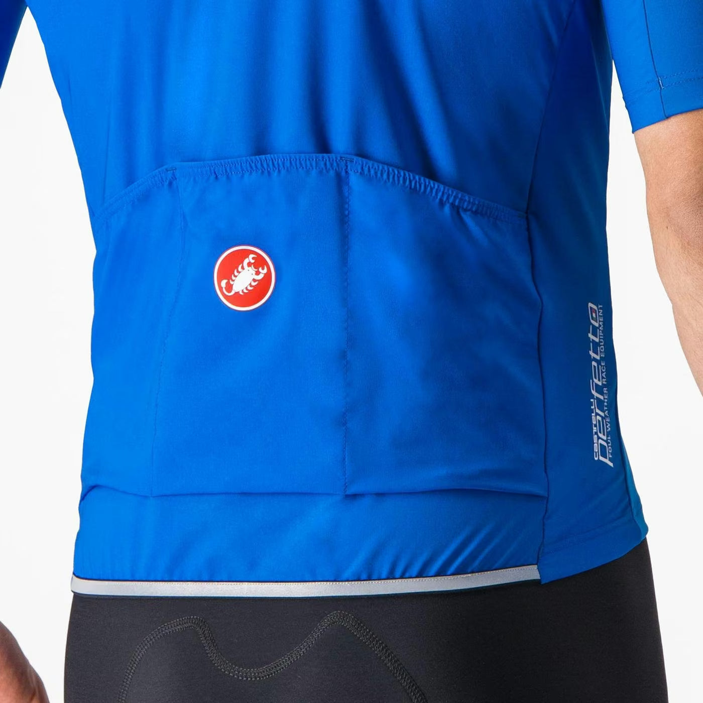 Castelli Perfetto RoS 2 Wind Jersey Men's Azzurro Italia
