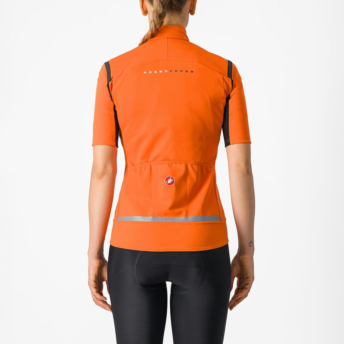 Castelli Gabba RoS 2 Jacket Women's Red Orange/Black Reflex
