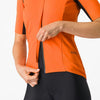 Castelli Gabba RoS 2 Jacket Women's Red Orange/Black Reflex