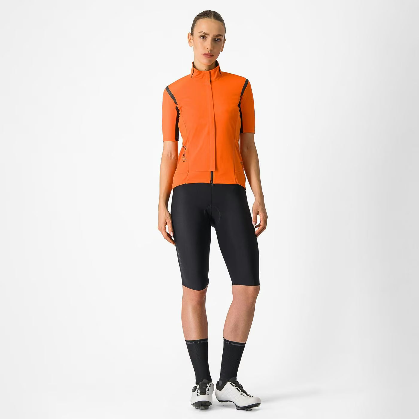 Castelli Gabba RoS 2 Jacket Women's Red Orange/Black Reflex